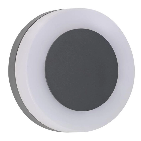 Okrągła lampa elewacyjna ENOK AZ4460 Azzardo LED 10W 3000K IP65 szary