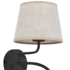 Kinkiet ekologiczny do czytania Maja 6446 TK Lighting podwójny szary beżowy