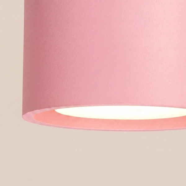 Potrójna lampa sufitowa MODO różowa SL.2468 3xGx53 do sypialni