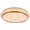Plafon LAMPA sufitowa DANI 48389-40 Globo okrągła OPRAWA natynkowa LED 40W z efektem gwiazd biała