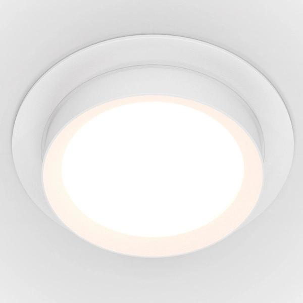 Oprawa podtynkowa Hoop DL086-GX53-RD-W do salonu biała