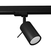 Metalowa lampa sufitowa trójobwodowa RING MYL.00044 tuba czarna