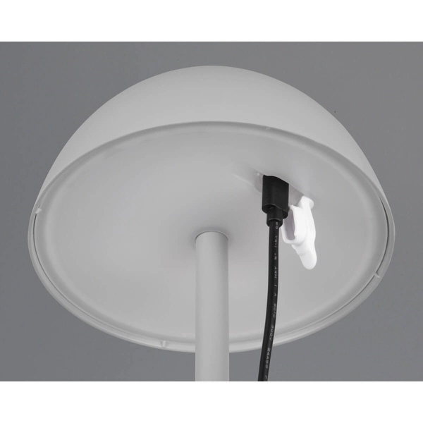 Stołowa lampka na taras Ricardo R54106177 LED 2W 3000K IP54 szara