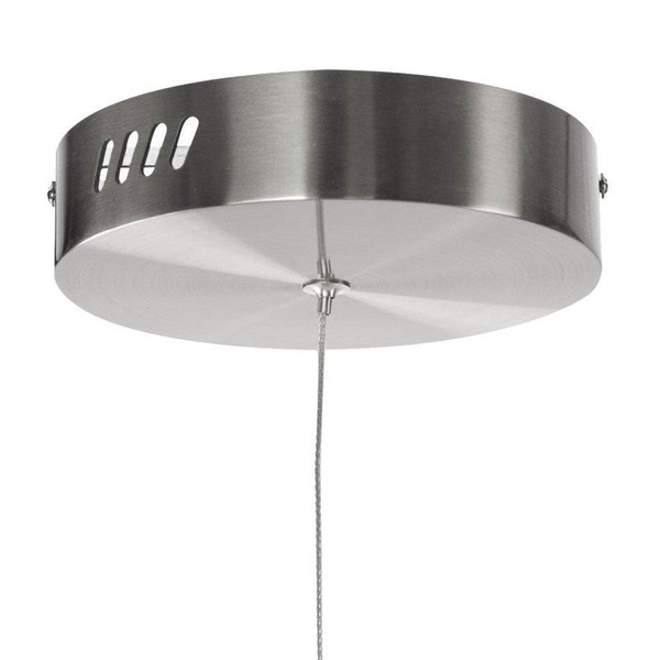 Pierścieniowa lampa Circle ST-8848-100 NIKIEL LED 104W 3000K do sypialni nikiel
