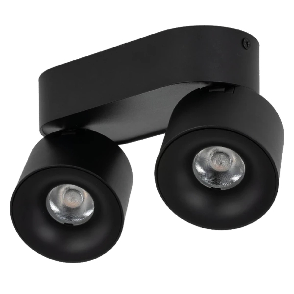 Ledowa lampa sufitowa SPARK DUO 18164 LED 20W 3000-6000K czarny