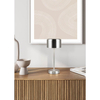Stołowa lampka metalowa KARYA DL107-59151 LED 1W 3000K srebrny mat