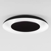 Okrągła lampa sufitowa CAPINOTA LE44802 LED 38W 2700-4000K czarny biały