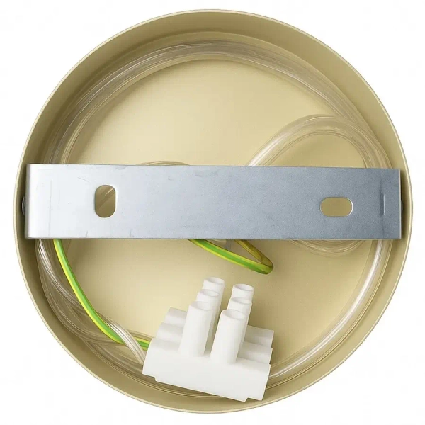 Nowoczesna ścienna lampa Capital MLP2481 nocna stożek złoty