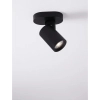Sufitowa lampa do sypialni LUNBIRA LE45658 z regulacją tuba czarna