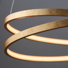 Pierścieniowa lampa wisząca Scribble 72479 Endon LED 31,5W 3000K ringi złote