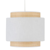 Wisząca lampa okrągła Boho 5653 TK Lighting naturalny biały słomkowy