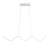 Wisząca lamp nad stół fala ZIGZAG ST-MD240602 WHITE LED 13W 3000K biała