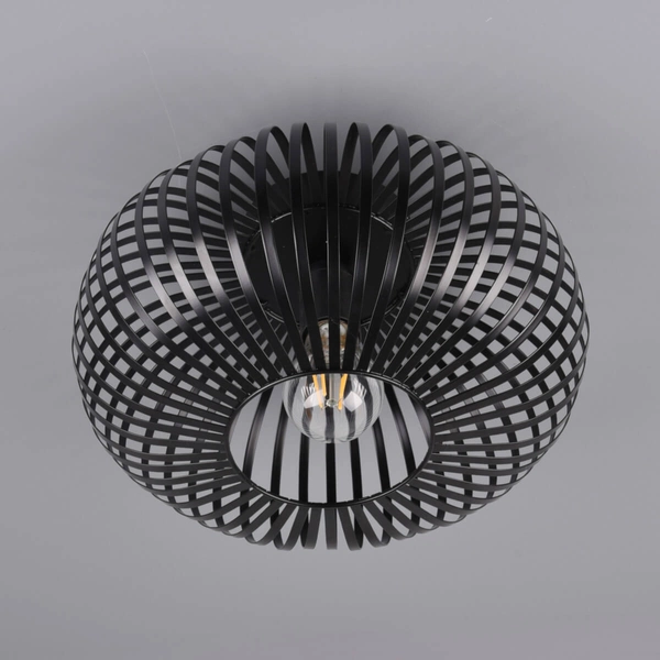 Lampa nasufitowa JOHANN 606903032 Trio klatka do jadalni czarna