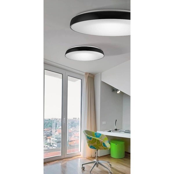 Natynkowa lampa Cortona AZ2735 LED 24W 3000K do jadalni round szara