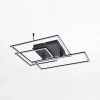 Nowoczesny plafon AVENIR DH190827BBK LED 50W 4000K kwadraty czarny