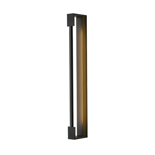 Ścienny kinkiet Flexia WL0121-M-BK LED 18W 3500K IP44 czarny