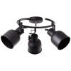 Regulowana lampa sufitowa Rolet 49633/76 reflektorki czarne złote