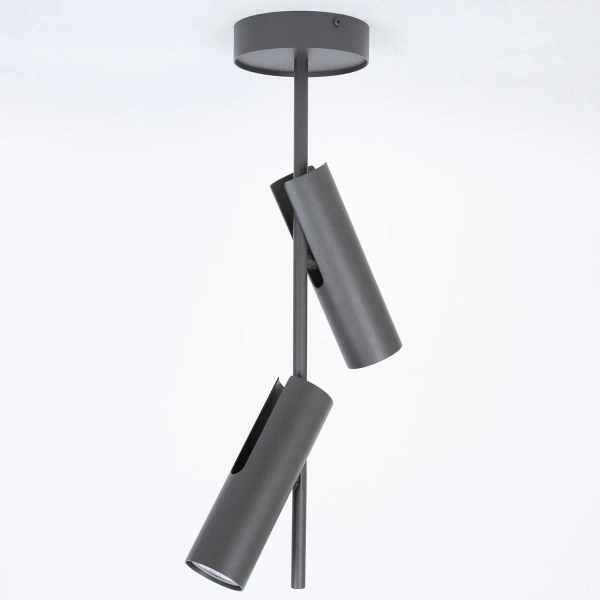 Lampa sufitowa do jadalni Leda 2 41150 podwójna ciemnoszara