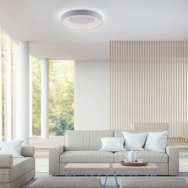 Okrągła lampa sufitowa Anika 14326-16 Just Light do holu LED 26,5W biała