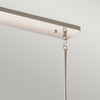 Geometryczna lampa wisząca QN-KIMROSE10-PN szkło nikiel