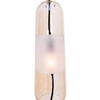 Sypialniana lampa wisząca Mauri P0589 sopel bursztynowa czarna