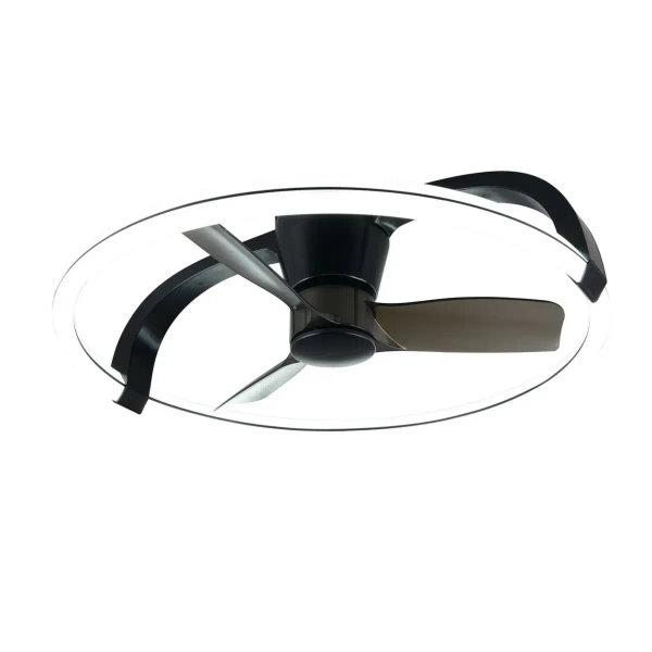 Okrągły lampowentylator STOCKHOLM R64262132 LED 37W 2700-6000K czarny