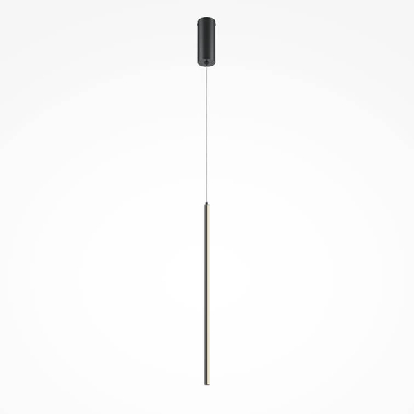 Wisząca lampa do jadalni Halo MOD246PL-L12BK LED 11W 4000K sopel czarny