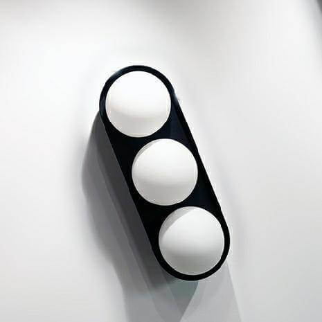 Ścienna lampa Drops MSE010100272 balls biała czarna
