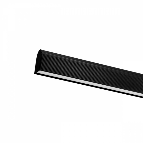 Ledowa lampa wisząca LINEA 11180102 Kaspa 40W 3000K ściemnialna belka czarna