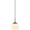 Lampa wisząca do salonu Rise 108547 Markslojd szklana biała czarna