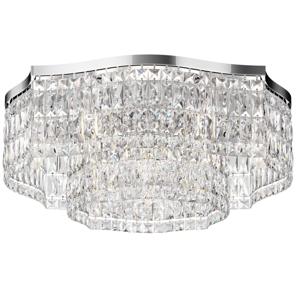 LAMPA sufitowa DUNE DIA005CL-10CH Maytoni kryształowa OPRAWA szklana plafoniera glamour chrom