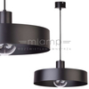Metalowa LAMPA wisząca RIF 30895 Sigma okrągła OPRAWA zwis czarny