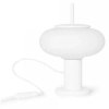 Stołowa lampa do salonu Torni TOS111P1 kula owalna biała