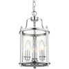Industrialna LAMPA wisząca NEW YORK P03427CH Cosmolight szklana latarenka do salonu przezroczysta