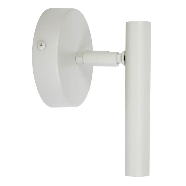 Modernistyczna lampa ścienna Sopel 41203 do salonu szara beżowa