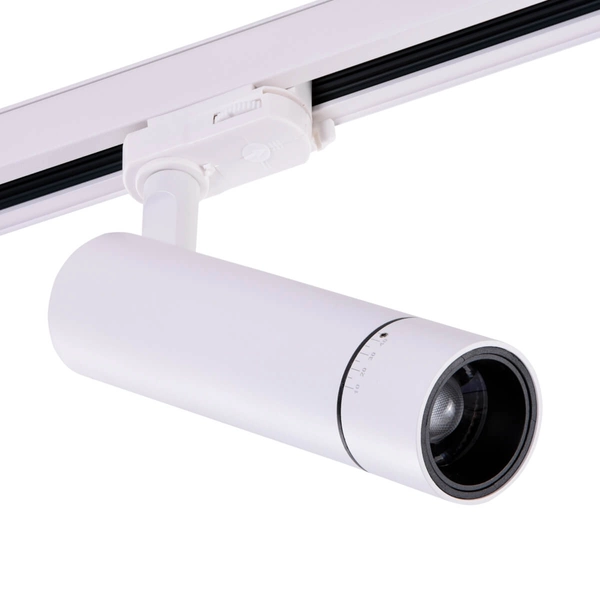 3-fazowy spot do szynoprzewodu Galileo AZ4066 LED 15W 3000K biały