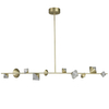 Listwa wisząca Cone ST-10307-130 gold Step LED 99W 3000K metalowa złota