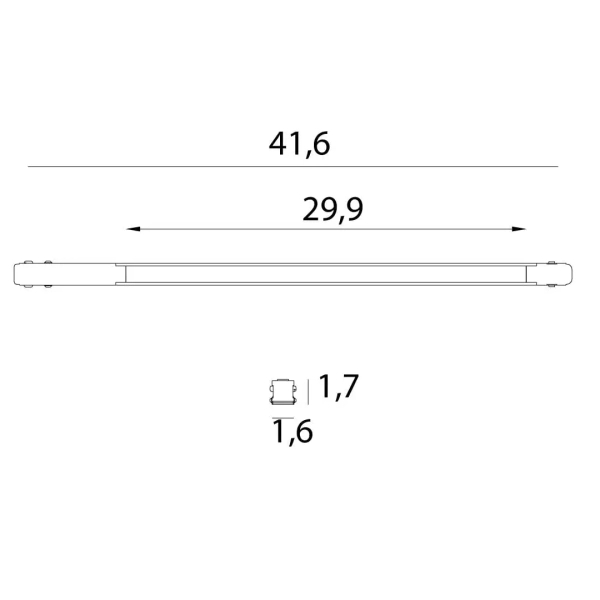 Magnetyczna lampa sufitowa Zigbee M0050Z LED 9,7W 2700-5500K czarna