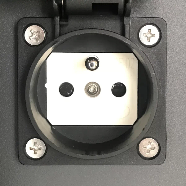 Słupek zasilający PowerPoint 27849/02/29 Lucide IP44 zewnętrzny antracyt