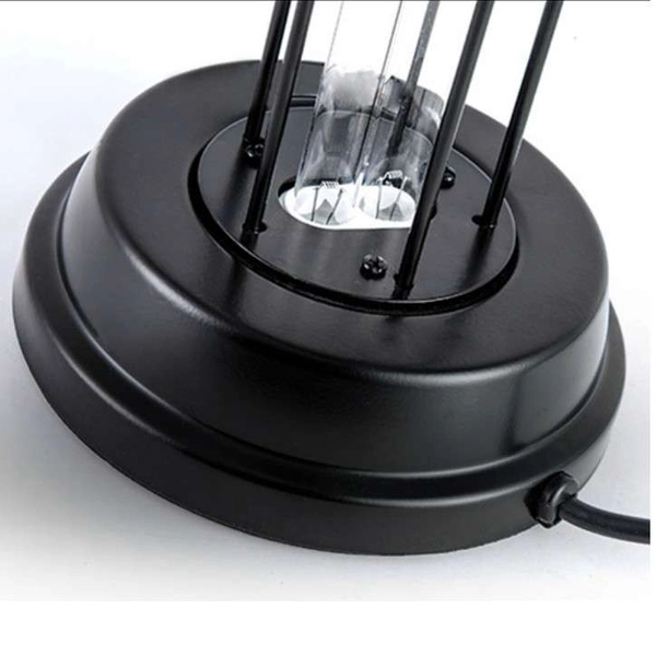 Antybakteryjna LAMPA stojąca MDECO AR-UV-DL-01 metalowa OPRAWA bakteriobójcza do dezynfekcji