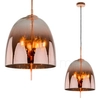 LAMPA wisząca ALAN MD-OYD-10310B-SP3 COPPER Italux OPRAWA szklana miedziana