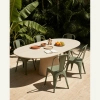 Krzesło do ogrodu PARIS zielone 5900168835832 wys. 86 cm na taras