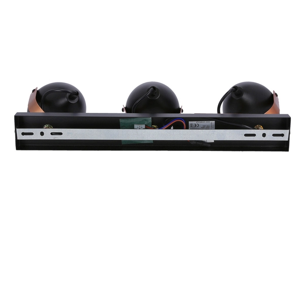 Potrójna lampa sufitowa Anica 93-82589 Candellux regulowana czarna