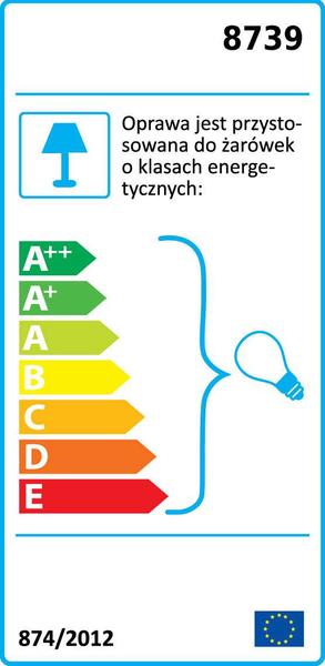 Zewnętrzna LAMPA sufitowa OSLO 8739 Rabalux rustykalna OPRAWA do ogrodu outdoor IP44 antyczny biały