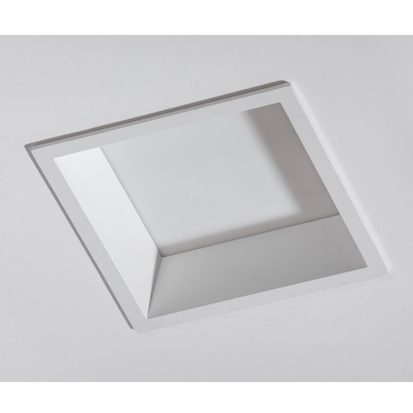 Wpustowa lampa sufitowa Aida AZ4228 Azzardo LED 16W 2900K kwadratowa biała