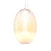 Lampa zwisająca glamour Bruma MOD397PL-L19CH2.7K LED 19W 2700K chrom