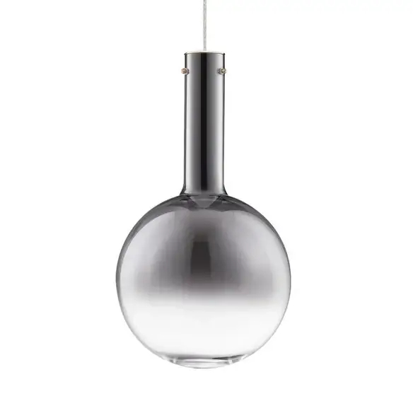 Szklana lampa wisząca TORCENA LE45186 LED 8W 3000K nad stół szara