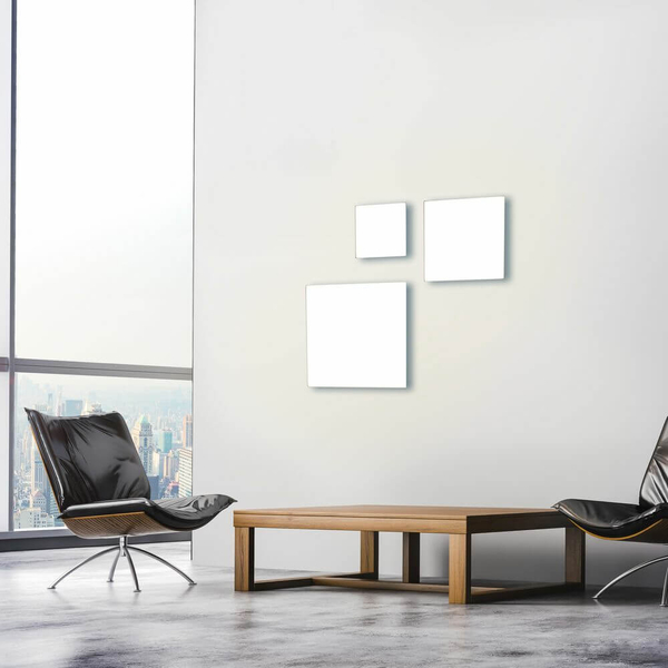Natynkowa lampa sufitowa Canvas LED 40W 2700-5000K square biała