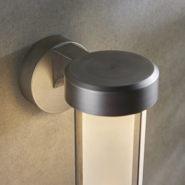 Elewacyjny kinkiet tuba L&-194990 Light& LED 8W 2700K IP44 srebrny