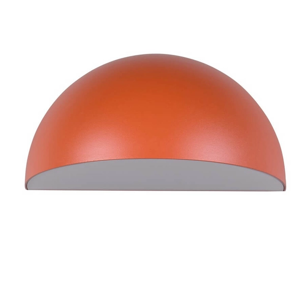 Ścienna lampa metalowa MAAS 262460140 kopuła IP44 pomarańczowa